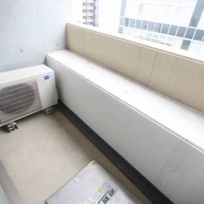 
						バルコニーからの眺めです。