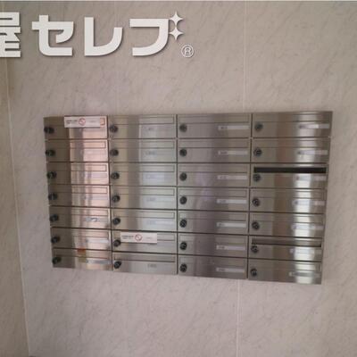 
						ダイヤル式ポスト。