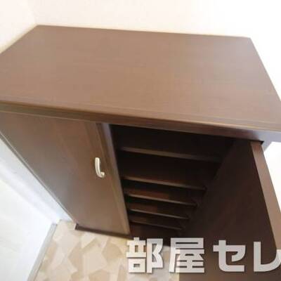 
						下駄箱あります。