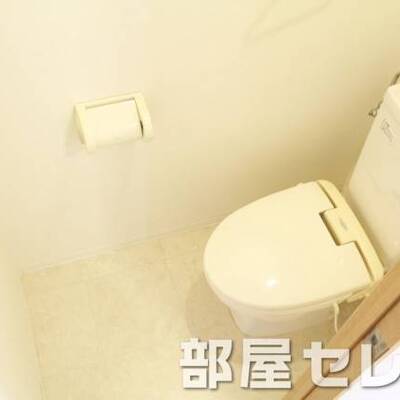 
						清潔感のトイレです。