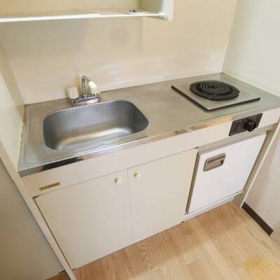 
						キッチン周りのものを収納しやすいキッチンです。（イメージ写真）