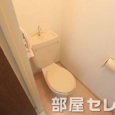 
						キレイなお手洗いです。