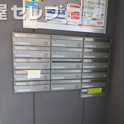 
						屋根付き自転車置き場です。