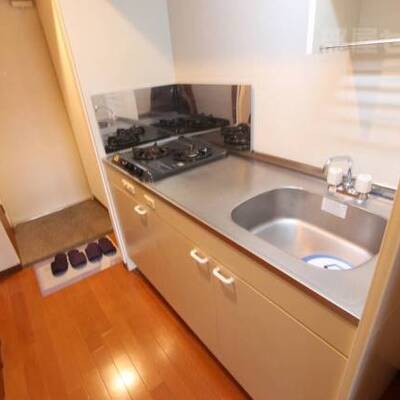 
						2口コンロの使いやすいキッチンです。