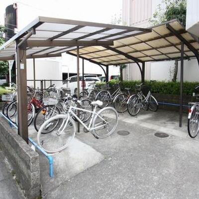 
						駐輪場があります。（イメージ）