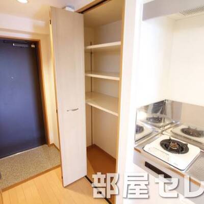 
						ローカにも収納があります。他号室の写真です。