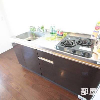 
						ガスコンロ2口です