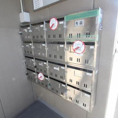 
						郵便受けです。
