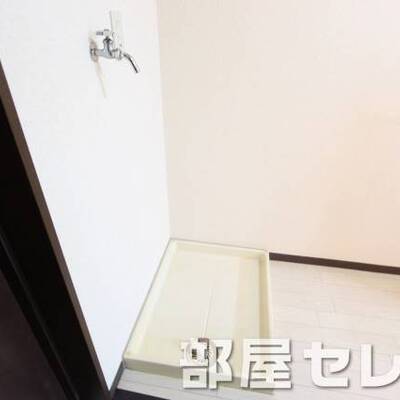 
						キレイな室内洗濯機置き場です。