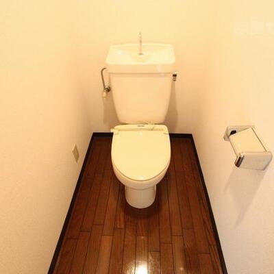
						清潔感のあるトイレです。