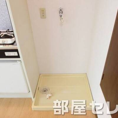 
						室内洗濯機置き場。