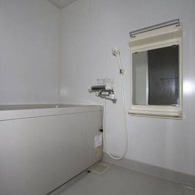 
						清潔感のあるバスルームです。