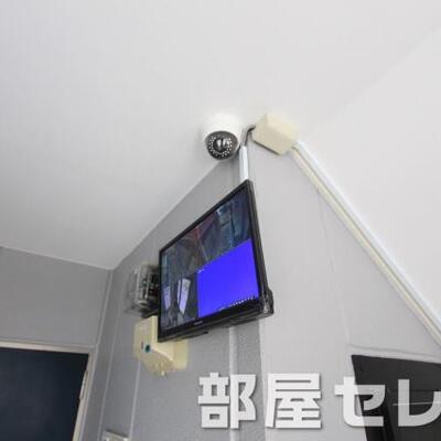 
						防犯カメラも付いてますよ。