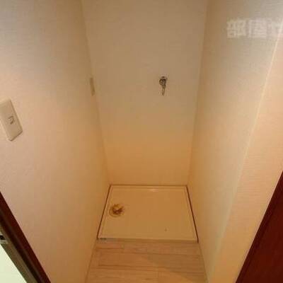 
						洗濯置場です